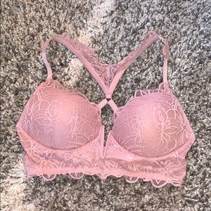 PINK v-wire bralette